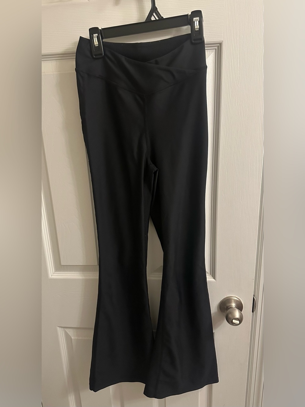Oh La La Dancewear Girls Size CXL Black Flare Dance Pants
